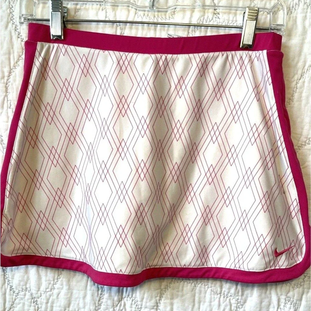 Nike Pink Girls Large  (women’s 0-2 Athletic Skort Stretch Pull On Activewear